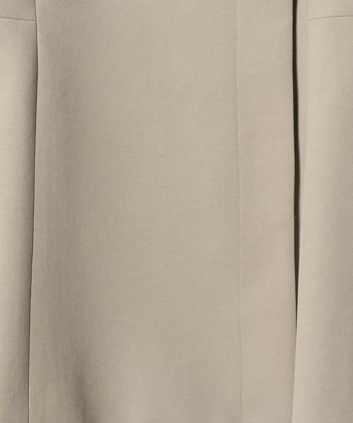 【美品】COLUMN コラム　ラップデザインジャケット　Vネック　ベージュ　36 COLUMN（コラム）の「COLUMN / Vネックジャケット（ノーカラー