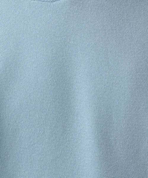 BAYFLOW（ベイフロー）の「スウェットライクニットパーカー（パーカー・メンズ・ブルー/グレー/ブラック・MEDIUM/LARGE）」の8枚目の写真