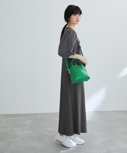【一部直営店舗・WEB限定】フェイクレザーMINIボストンバッグ