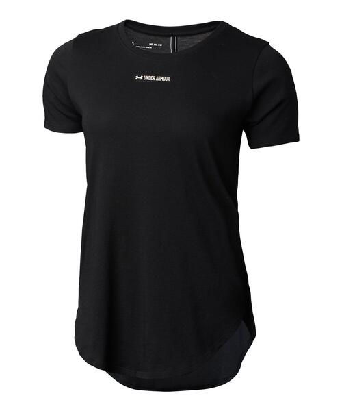 UNDER ARMOUR（アンダーアーマー）の「UAコットン グラフィック Tシャツ 〈スポーティング パスート〉（トレーニング/レディース）（Tシャツ/カットソー・レディース・ブラック/ホワイト・S/L/M/XL）」の18枚目の写真