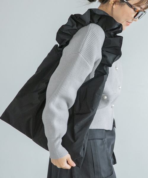 フリルトートバッグ トートバッグ Apart By Lowrys アパートバイローリーズ のファッション通販 Zozotown フリルトートバッグ トートバッグ Apart By Lowrys アパートバイローリーズ のファッション通販 Zozotown