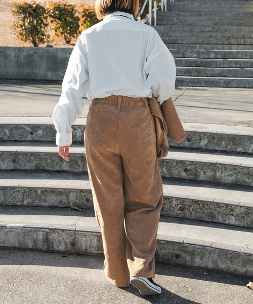 kutir(クティール)の「スカーフ付きレトロシャツ(シャツ/ブラウス・レディース・ネイビー/グリーン/ボルドー・FREE)」の17枚目の写真