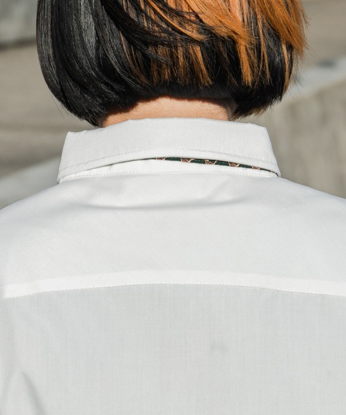 kutir(クティール)の「スカーフ付きレトロシャツ(シャツ/ブラウス・レディース・ネイビー/グリーン/ボルドー・FREE)」の19枚目の写真