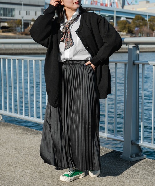 kutir(クティール)の「スカーフ付きレトロシャツ(シャツ/ブラウス・レディース・ネイビー/グリーン/ボルドー・FREE)」の20枚目の写真