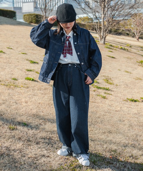 kutir(クティール)の「スカーフ付きレトロシャツ(シャツ/ブラウス・レディース・ネイビー/グリーン/ボルドー・FREE)」の18枚目の写真