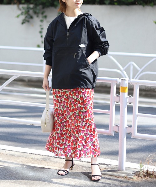 ノースフェイス　COMPACT ANORAKブルゾン　SLOBE IENA THE NORTH FACE/ノースフェイス】 Compact Anorakブルゾン【洗濯機洗い