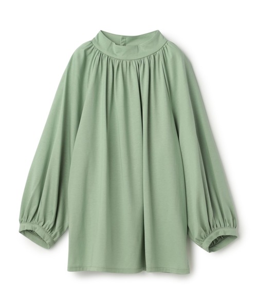 LE SOUK HOLIDAY(ルスークホリデー)の「ギャザーネックプルオーバー(Tシャツ/カットソー・レディース・ネイビー/グリーン/レッド/オフホワイト・M/L)」の19枚目の写真