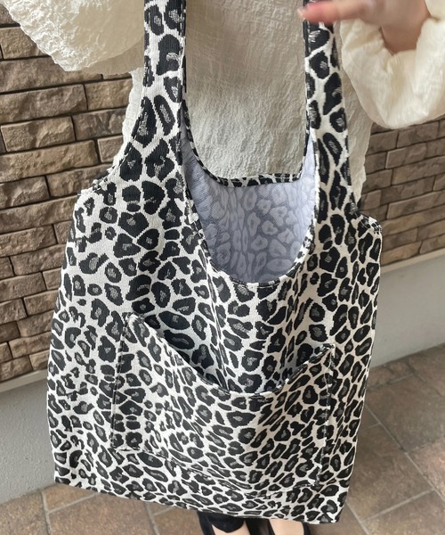 Loco Ocean（ロコオーシャン）の「ジャガード アニマル柄 トートバッグ（トートバッグ・レディース・A/B/C・ONE SIZE）」の16枚目の写真