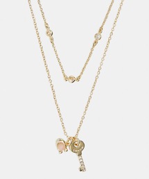 COACH（コーチ）の「ダブル チェーン キー ネックレス（ネックレス・レディース）」