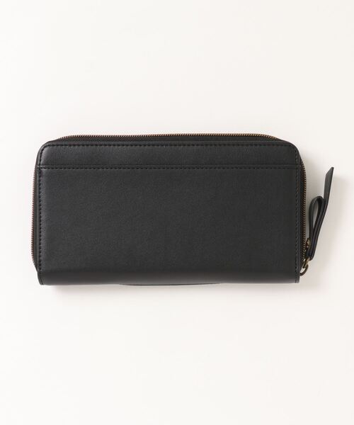 axes femme（アクシーズファム）の「型押しデザイン長財布（財布・レディース・ブラック/ベージュ・MEDIUM）」の3枚目の写真