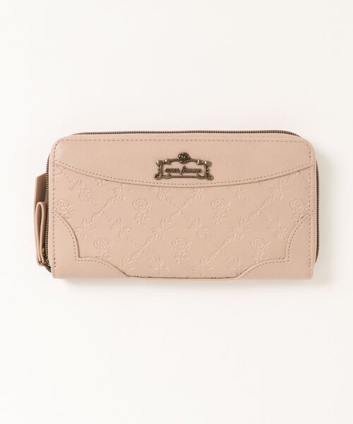 axes femme（アクシーズファム）の「型押しデザイン長財布（財布・レディース・ブラック/ベージュ・MEDIUM）」の7枚目の写真