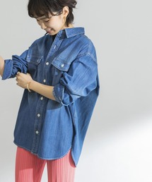 『Oggi 5月号掲載』インディゴデニムシャツ