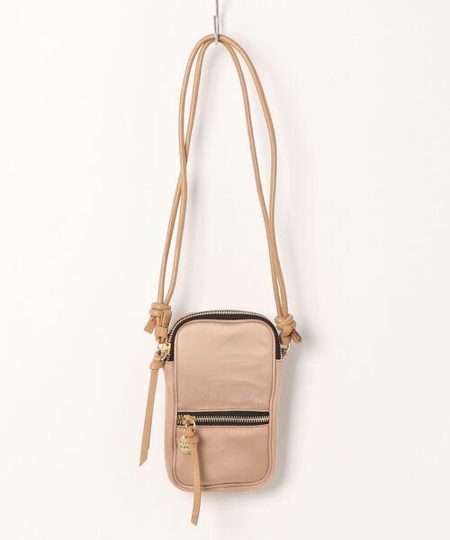 SEE BY CHLOE(シーバイクロエ)の「SBC ESSENTIAL / フォンホルダーPHONE HOLDER WITH STRAP(ショルダーバッグ・レディース・ベージュ・FREE)」の1枚目の写真
