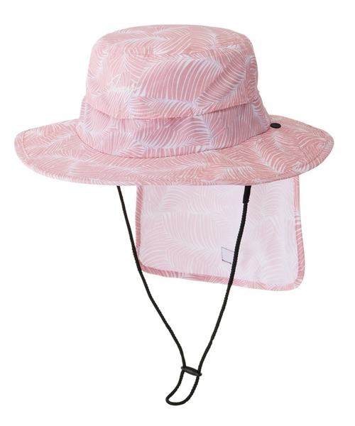 ROXY(ロキシー)の「UV SURFCAMP HAT PRT/ロキシーサーフハット(ハット・レディース・ブラック/ピンク/ブルー/ブルー系その他・FREE)」の4枚目の写真