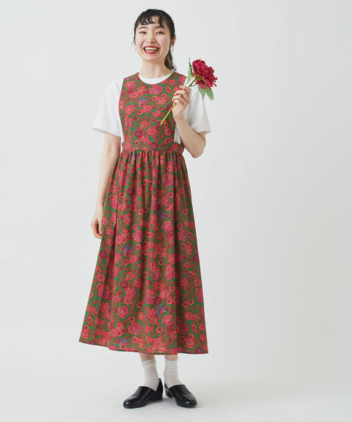 虎華 Tora In Hana Apron ワンピース ワンピース Fact アイアムアイインファクト のワンピース 虎