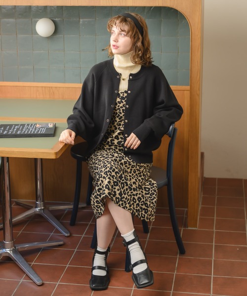 Birthday room（バースデイルーム）の「レオパードキャミワンピース /  leopard camisole one-piece（ワンピース・レディース・ベージュ/ブラウン・FREE）」の17枚目の写真