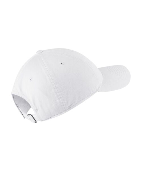 NIKE（ナイキ）の「ナイキ スポーツウェア ヘリテージ 86 アジャスタブル キャップ / Nike Sportswear Heritage 86 Adjustable Cap（キャップ・メンズ・ホワイト/ブラック/オフホワイト・ONE SIZE）」の10枚目の写真