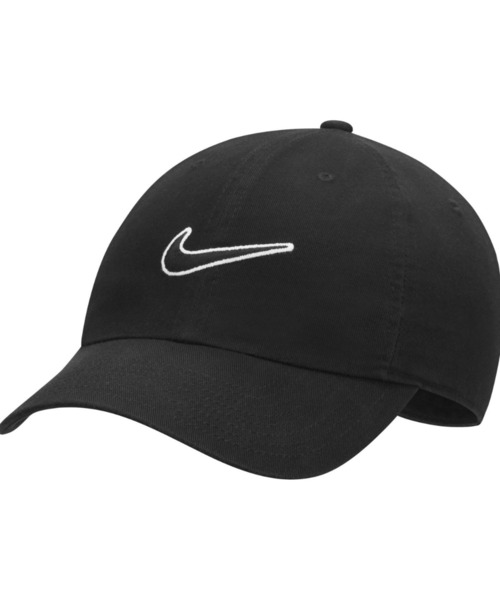 NIKE（ナイキ）の「ナイキ スポーツウェア ヘリテージ 86 アジャスタブル キャップ / Nike Sportswear Heritage 86 Adjustable Cap（キャップ・メンズ・ホワイト/ブラック/オフホワイト・ONE SIZE）」の8枚目の写真