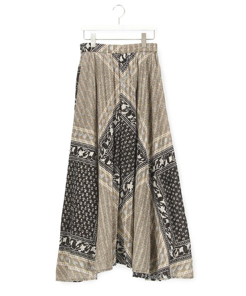 sara mallika(サラ マリカ)の「【Sara mallika】COTTON BLOCK PATTERN SKIRT(スカート・レディース・ブラック/ブルー・FREE)」の14枚目の写真