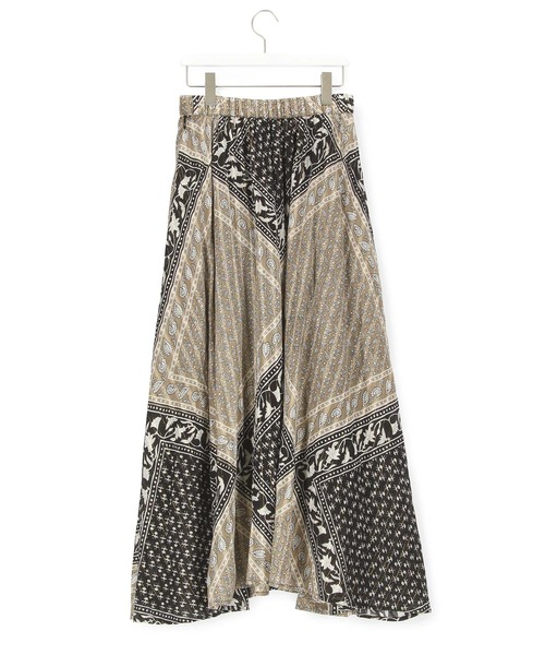 sara mallika(サラ マリカ)の「【Sara mallika】COTTON BLOCK PATTERN SKIRT(スカート・レディース・ブラック/ブルー・FREE)」の16枚目の写真