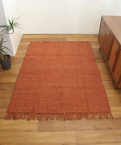ジャーナルスタンダードHESTRA ラグ120×160 ヘストララグ　ナチュラル セール】HESTRA RUG 120x160 ヘストララグ レッド（ラグ/マット