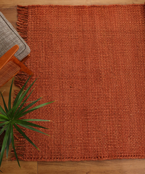セール】HESTRA RUG 120x160 ヘストララグ レッド（ラグ/マット