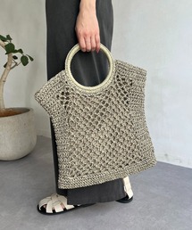 CAPRICIEUX LE'MAGE | リングハンドルペーパートートバッグ(トートバッグ)