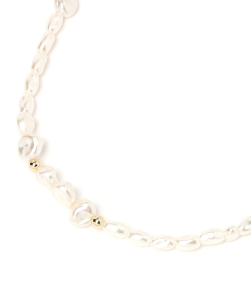 LOWRYS FARM（ローリーズファーム）の「パールチョーカー　280873（チョーカー・レディース・ブルー系その他/その他1/ホワイト・FREE）」の12枚目の写真