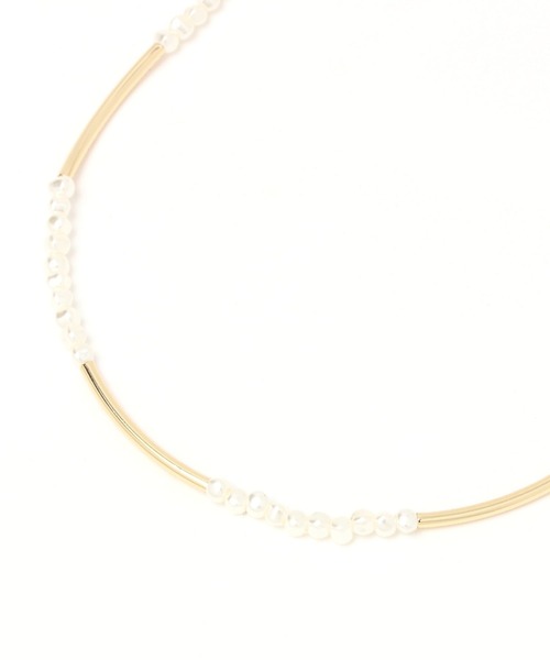 LOWRYS FARM（ローリーズファーム）の「パールチョーカー　280873（チョーカー・レディース・ブルー系その他/その他1/ホワイト・FREE）」の11枚目の写真