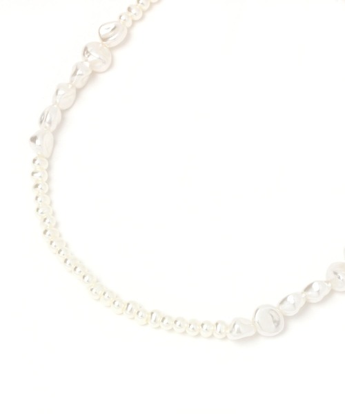 LOWRYS FARM（ローリーズファーム）の「パールチョーカー　280873（チョーカー・レディース・ブルー系その他/その他1/ホワイト・FREE）」の10枚目の写真