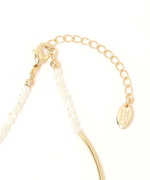 LOWRYS FARM（ローリーズファーム）の「パールチョーカー　280873（チョーカー・レディース・ブルー系その他/その他1/ホワイト・FREE）」の9枚目の写真