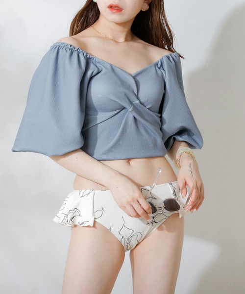 Chico(チコ)の「【水着/パンツ/WEB限定】サイドフリルショーツ(水着・レディース・ホワイト/ブラック/ホワイト系その他2/ホワイト系その他3/ブラック系その他2/ブラック系その他3・FREE)」の17枚目の写真