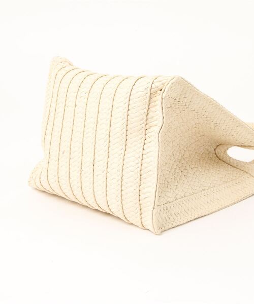 Bou Jeloud（ブージュルード）の「【WEB限定】トトノウペーパートート（かごバッグ・レディース・ブラック/グリーン/アイボリー・-）」の16枚目の写真