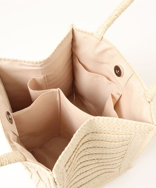 Bou Jeloud（ブージュルード）の「【WEB限定】トトノウペーパートート（かごバッグ・レディース・ブラック/グリーン/アイボリー・-）」の17枚目の写真