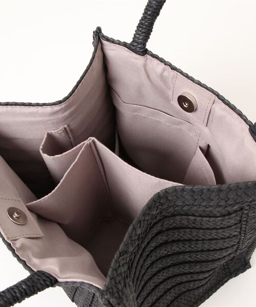 Bou Jeloud（ブージュルード）の「【WEB限定】トトノウペーパートート（かごバッグ・レディース・ブラック/グリーン/アイボリー・-）」の19枚目の写真