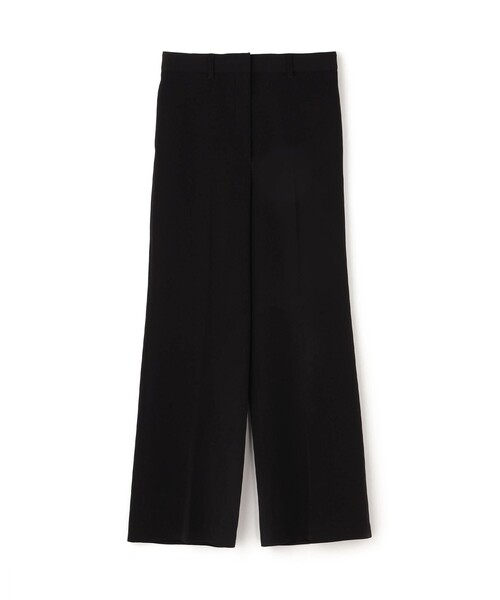 BALLSEY（ボールジィ）の「ライトダブルクロス セミフレアパンツ（スラックス・レディース・ライトブルー/オレンジ/ベージュ/ブラック・34/36/32）」の2枚目の写真