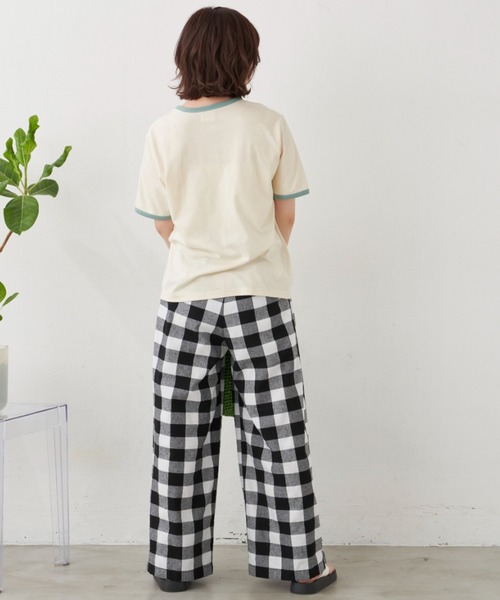 MERLOT(メルロー)の「NICEリンガーT(Tシャツ/カットソー・レディース・ホワイト/ブルー/イエロー・FREE)」の7枚目の写真