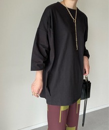 y/m by misato | タックオーバートップス(Tシャツ/カットソー)