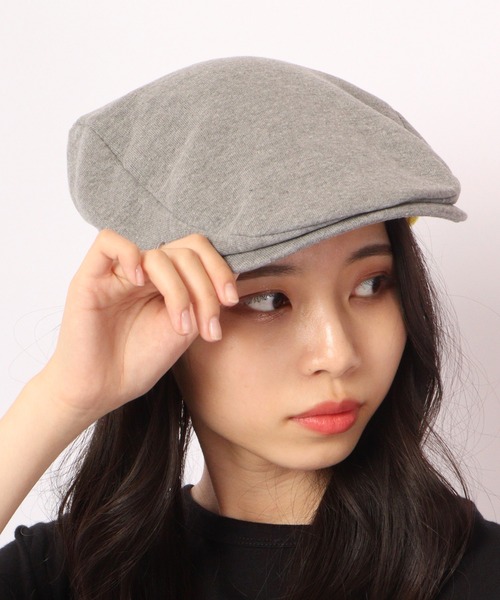 Fabulous(ファビュラス)の「fabulous スウェットストライプリブハンチング帽 カレッジタイプ(ハンチング/ベレー帽・メンズ・ブラック/ネイビー/グレー・FREE)」の4枚目の写真