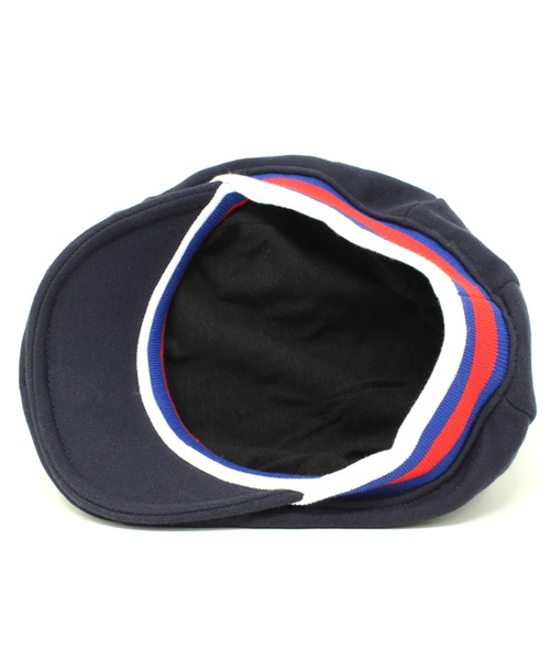 Fabulous(ファビュラス)の「fabulous スウェットストライプリブハンチング帽 カレッジタイプ(ハンチング/ベレー帽・メンズ・ブラック/ネイビー/グレー・FREE)」の9枚目の写真