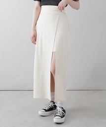 SPINNS | スリット入り ハイウエストロングスカート(スカート)