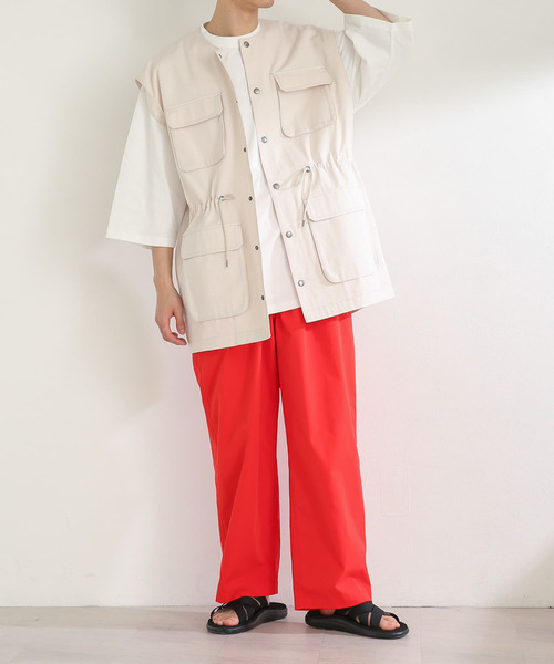 SENSE OF PLACE by URBAN RESEARCH（センスオブプレイスバイアーバンリサーチ）の「カラーパンツ（その他パンツ・メンズ・パープル/ブルー/グリーン/レッド・MEDIUM/LARGE）」の17枚目の写真