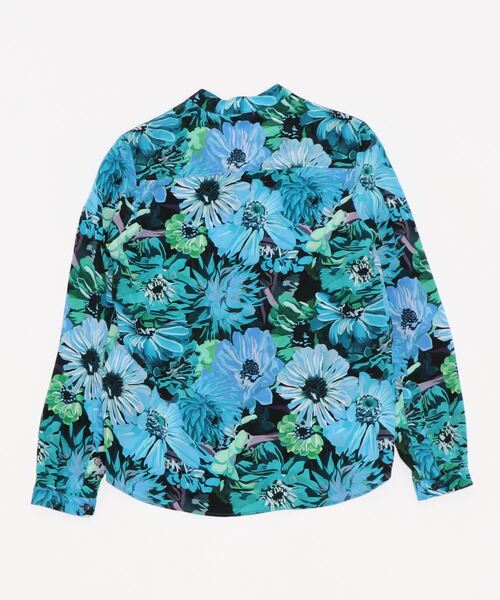 STELLA McCARTNEY（ステラマッカートニー）の「Flowewr Print Shirt / フラワープリントシャツ（シャツ/ブラウス・レディース・ブルー系その他・36）」の2枚目の写真