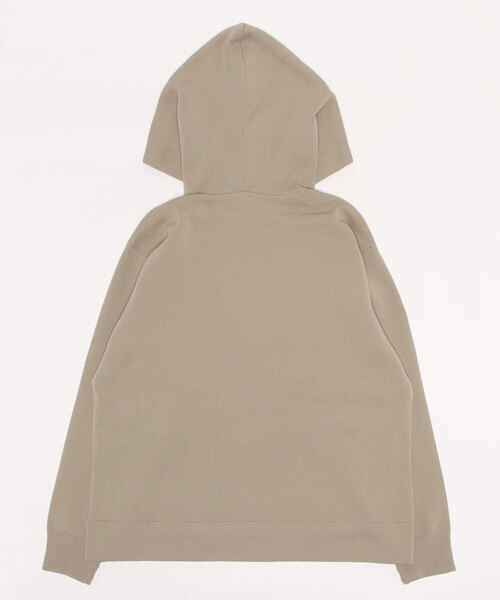 PICCIN（ピッチン）の「ミラノリブフーディーニット（ニット/セーター・レディース・ベージュ/ホワイト系/ブラック・M）」の9枚目の写真