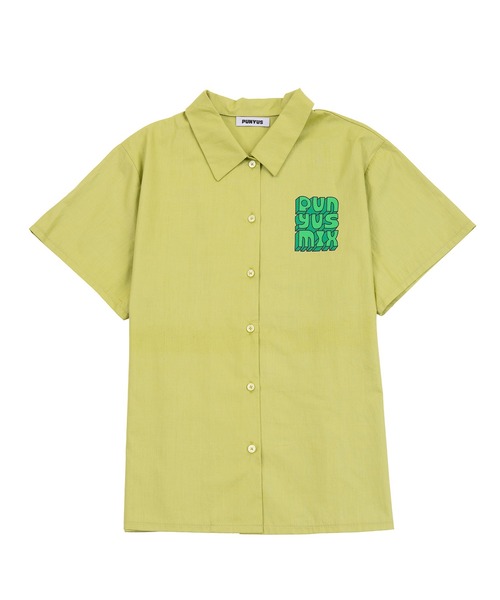 PUNYUS(プニュズ)の「DANCEHALL半袖シャツ(シャツ/ブラウス・レディース・ブラック/カーキ・1/2/4/3)」の21枚目の写真