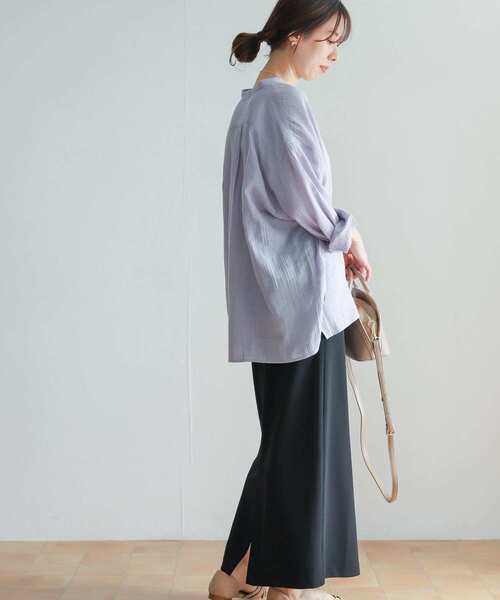 URBAN RESEARCH DOORS（アーバンリサーチドアーズ）の「カラーストレッチタイトスカート（スカート・レディース・ブルー/グリーン/ブラック・SMALL/MEDIUM）」の15枚目の写真