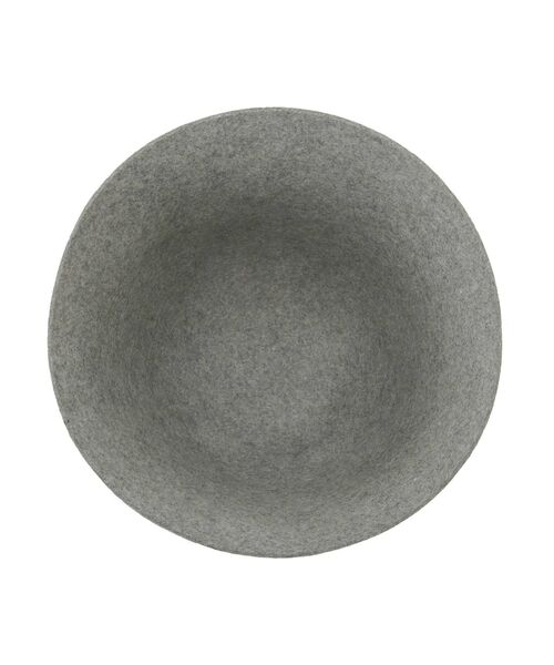 Ungrid（アングリッド）の「フェルトデザインハット（ハット・レディース・グレー/ブラック・FREE）」の4枚目の写真