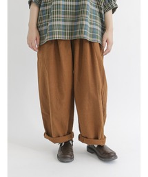 Samansa Mos2 | 綿麻ゆるパンツ(その他パンツ)