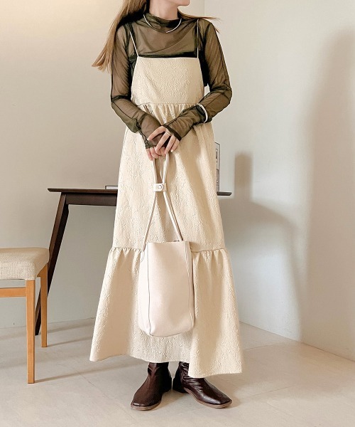 Bab(バブ)の「ベーシックシアートップス(Tシャツ/カットソー・レディース・ブラック/オリーブ/アイボリー/ピンク/パープル/モカ・FREE)」の17枚目の写真