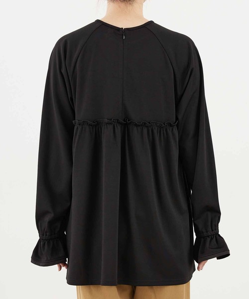 MILKFED.(ミルクフェド)の「COOPER LOGO TUNIC(チュニック・レディース・ブラック/ネイビー・ONE SIZE)」の10枚目の写真